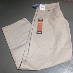Dickies Big Boy's Classic Fit Khaki Pants Size 16 Husky NWT